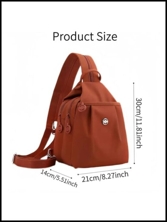 3 in 1 Convertible Backpack Purse, Anti-Theft Travel Tote, Lightweight Sling main image 5